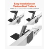 image:imageVEVOR Boat Trailer Steps 3Step HeavyDuty Boat Trailer Steps with Handle NonSlip Surface 3 Mounting Angle Options Carbon Steel Ladder Suitable for 3 x 33 x 54 x 4 Frame Bottom Mounting3Step Side Mount