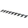 image:imageVEVOR Bucket Tooth Bar452 in Heavy Duty 6 Teeth Tractor Bucket Bar for Tractor Loader Skidsteer 4560 lbs Load Capacity Bolt On Teeth Bars for Buckets Protection Efficient amp Soil Excavation72in