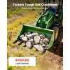 image:imageVEVOR Bucket Tooth Bar452 in Heavy Duty 6 Teeth Tractor Bucket Bar for Tractor Loader Skidsteer 4560 lbs Load Capacity Bolt On Teeth Bars for Buckets Protection Efficient amp Soil Excavation45in