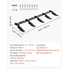 image:imageVEVOR Bucket Tooth Bar452 in Heavy Duty 6 Teeth Tractor Bucket Bar for Tractor Loader Skidsteer 4560 lbs Load Capacity Bolt On Teeth Bars for Buckets Protection Efficient amp Soil Excavation46in