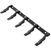 image:imageVEVOR Bucket Tooth Bar452 in Heavy Duty 6 Teeth Tractor Bucket Bar for Tractor Loader Skidsteer 4560 lbs Load Capacity Bolt On Teeth Bars for Buckets Protection Efficient amp Soil Excavation46in