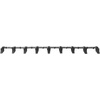 image:imageVEVOR Bucket Tooth Bar452 in Heavy Duty 6 Teeth Tractor Bucket Bar for Tractor Loader Skidsteer 4560 lbs Load Capacity Bolt On Teeth Bars for Buckets Protection Efficient amp Soil Excavation72in