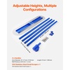 image:imageVEVOR Bull Float Magnesium Concrete Float 4724 x 118 Inch Round End Concrete Float Tool with 4 Aluminum Alloy Replaceable Handles Cement Finishing Float for Various Industrial Applications4724 x 118 inch