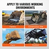 image:imageVEVOR Clamp on Debris Forks to 48 Bucket 2600 lbs Capacity Heavy Duty Clamp on Pallet Forks Bucket Attachments Fit for Loader Bucket Skidsteer Tractor to Clean up Fallen Limbs Debris or Yard Wwaste48