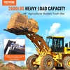 image:imageVEVOR Clamp on Debris Forks to 48 Bucket 2600 lbs Capacity Heavy Duty Clamp on Pallet Forks Bucket Attachments Fit for Loader Bucket Skidsteer Tractor to Clean up Fallen Limbs Debris or Yard Wwaste48