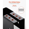 image:imageVEVOR Concealed Joist Hanger 2x4 Outdoor Accent ConcealedFlange Pack of 24 Concealed Joist Bracket Q235 Steel Plate PowderCoated Concealed Face Mount Joist Hanger Inner 1636in for Beam Swing2x4 Inch 193x362 24 Pcs