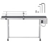 image:imageVEVOR Conveyor 59 x 236 Inch Table Heavy Duty Stainless Steel Motorized Belt for Inkjet Coding Applications Powered PVC AntiStatic Adjustable Speed Double Guardrail59 x 236 Inch