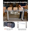 image:imageVEVOR Conveyor 59 x 236 Inch Table Heavy Duty Stainless Steel Motorized Belt for Inkjet Coding Applications Powered PVC AntiStatic Adjustable Speed Double Guardrail59 x 78 inch