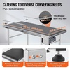 image:imageVEVOR Conveyor 59 x 236 Inch Table Heavy Duty Stainless Steel Motorized Belt for Inkjet Coding Applications Powered PVC AntiStatic Adjustable Speed Double Guardrail59 x 236 Inch