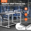 image:imageVEVOR Conveyor 59 x 236 Inch Table Heavy Duty Stainless Steel Motorized Belt for Inkjet Coding Applications Powered PVC AntiStatic Adjustable Speed Double Guardrail59 x 197 inch