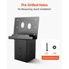 image:imageVEVOR Deer Blind Brackets Outdoor 36x36 Platform Bracket Fit 35x35 In  889x889 mm Lumber 2204lbs1000kg Capacity Steel Elevator Brackets for Deer Stand Hunting Blinds Shooting Shack 4 Pcs8 Pcs