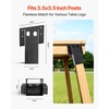 image:imageVEVOR Deer Blind Brackets Outdoor 36x36 Platform Bracket Fit 35x35 In  889x889 mm Lumber 2204lbs1000kg Capacity Steel Elevator Brackets for Deer Stand Hunting Blinds Shooting Shack 4 Pcs4 Pcs