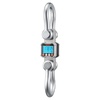image:imageVEVOR Digital Crane Scale 22000 lbs10 T Max Capacity Heavy Duty Industrial Hanging Scale with Cast Aluminum Case amp LCD Display 5 lbs Division amp 3 Unit Switch Remote Control for Garage Factory