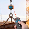 image:imageVEVOR Digital Crane Scale 4400 lbs2000 kg Max Capacity Heavy Duty Industrial Hanging Scale with Cast Aluminum Case amp LCD Display 1 lbs Division amp 3 Unit Switch Remote Control for Garage Factory4400BLS