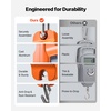 image:imageVEVOR Digital Crane Scale 660 lbs300 kg Industrial Heavy Duty Hanging Scale with Cast Aluminum Case amp LCD Screen Handheld Mini Crane with Hooks for Farm Hunting Fishing Outdoor Garage OrangeOrange