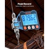 image:imageVEVOR Digital Crane Scale 6600 lbs3000 kg Max Capacity Heavy Duty Industrial Hanging Scale with Cast Aluminum Case amp LCD Display 1 lbs Division amp 3 Unit Switch Remote Control for Garage Factory