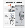 image:imageVEVOR Digital Crane Scale 6600 lbs3000 kg Max Capacity Heavy Duty Industrial Hanging Scale with Cast Aluminum Case amp LCD Display 1 lbs Division amp 3 Unit Switch Remote Control for Garage Factory