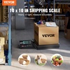 image:imageVEVOR Digital Postal Scale 035 oz35 oz Dual Accuracy 440 lbs Commercial Weight Scale with HoldTare Function amp LCD Display Fit for Packages Postage Luggage Battery amp Charging Cable Included1010in