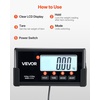 image:imageVEVOR Digital Shipping Scale 01 lbs High Accuracy 660 lbs Postal Scale with LCD Display HoldTare Function amp ACDC Power Supply Fit for Packages Postage Luggage Battery amp Adapter Included660Lbs