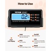 image:imageVEVOR Digital Shipping Scale 01 lbs High Accuracy 660 lbs Postal Scale with LCD Display HoldTare Function amp ACDC Power Supply Fit for Packages Postage Luggage Battery amp Adapter Included880 lbs400 kg
