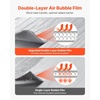 image:imageVEVOR Double Reflective Insulation RollDoubleSided Aluminum Foil Radiant Barrier6mm 48 inx100 ftDualLayer Air Bubble Heat Reflective ShieldThermal Insulation Roll for Garage Door Window RV RoofsSilver