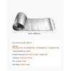 image:imageVEVOR Double Reflective Insulation RollDoubleSided Aluminum Foil Radiant Barrier6mm 48 inx100 ftDualLayer Air Bubble Heat Reflective ShieldThermal Insulation Roll for Garage Door Window RV RoofsSilver
