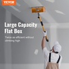 image:imageVEVOR Drywall Flat Box 10Inch Wide Quick Clean Aluminum Finishing Mud Box for Plasterboard Wallboard Sheetrock Bonus Mudguard Extra 2 Stainless Steel Blades 1012Inch10 Drywall Flat Box