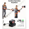 image:imageVEVOR Drywall Sander 1150W Electric Drywall Sander Popcorn Ceiling Removal Tool with Vacuum Dust Collection 5 Variable Speed 8001700 RPM LED Light Foldable amp Extendable Handle 15 Sanding Discs450W Cordless7 Variable Speed