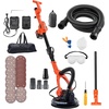 image:imageVEVOR Drywall Sander 1150W Electric Drywall Sander Popcorn Ceiling Removal Tool with Vacuum Dust Collection 5 Variable Speed 8001700 RPM LED Light Foldable amp Extendable Handle 15 Sanding Discs450W Cordless7 Variable Speed