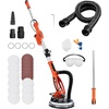 image:imageVEVOR Drywall Sander 1150W Electric Drywall Sander Popcorn Ceiling Removal Tool with Vacuum Dust Collection 5 Variable Speed 8001700 RPM LED Light Foldable amp Extendable Handle 15 Sanding Discs950W7 Variable Speed 10002300RPM