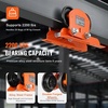 image:imageVEVOR Electric Hoist Manual Trolley 2200 lbs1 Ton Capacity for PA200 PA250 PA300 PA400 PA500 Push Beam Trolley with Dual Wheels 268433 Adjustable Beam Flange Width for Straight Curved I Beam1T