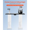 image:imageVEVOR Electric Lifting Column System 260 lbs Lift Table 142311 in Height Range ThreeStage Adjustable Desk Column Telescopic Table Leg Comes with PowerSupply Option to Control upDown Motion260 lbs