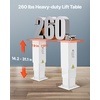 image:imageVEVOR Electric Lifting Column System 260 lbs Lift Table 142311 in Height Range ThreeStage Adjustable Desk Column Telescopic Table Leg Comes with PowerSupply Option to Control upDown Motion260 lbs