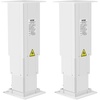 image:imageVEVOR Electric Lifting Column System 260 lbs Lift Table 142311 in Height Range ThreeStage Adjustable Desk Column Telescopic Table Leg Comes with PowerSupply Option to Control upDown Motion260 lbs