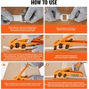 image:imageVEVOR Electric Strapping Machine for 035063 PP PET Straps Portable Electric Banding Tool with Digital Display 2 x 5000mAh Battery Powered Automatic Strapping Tool for Packaging Box PalletPP 12x328 3PC Set