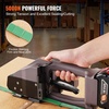 image:imageVEVOR Electric Strapping Machine for 035063 PP PET Straps Portable Electric Banding Tool with Digital Display 2 x 5000mAh Battery Powered Automatic Strapping Tool for Packaging Box PalletPET 5000N