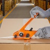 image:imageVEVOR Electric Strapping Machine for 035063 PP PET Straps Portable Electric Banding Tool with Digital Display 2 x 5000mAh Battery Powered Automatic Strapping Tool for Packaging Box PalletPP 12x328 3PC Set