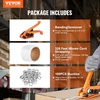 image:imageVEVOR Electric Strapping Machine for 035063 PP PET Straps Portable Electric Banding Tool with Digital Display 2 x 5000mAh Battery Powered Automatic Strapping Tool for Packaging Box PalletPP 12x328 3PC Set