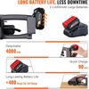 image:imageVEVOR Electric Strapping Machine for 035063 PP PET Straps Portable Electric Banding Tool with Digital Display 2 x 5000mAh Battery Powered Automatic Strapping Tool for Packaging Box PalletPET 5000N