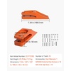image:imageVEVOR Excavator Bucket Teeth with Pins 7 Pack 684447 Bucket Tooth Set Fits 58in Buckets Edge Heavy Duty 734 in Bolt on Digging Buckets Teeth Replacement for Skid Steer amp Mini Excavator7 pack