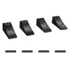 image:imageVEVOR Excavator Bucket Teeth with Pins 7 Pack 684447 Bucket Tooth Set Fits 58in Buckets Edge Heavy Duty 734 in Bolt on Digging Buckets Teeth Replacement for Skid Steer amp Mini Excavator4 pack