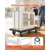 image:imageVEVOR Foldable Push Cart Dolly 660 lbs Capacity Folding Platform Truck with Swivel Wheels Moving Platform Hand Truck Flatbed Cart Space Saving Push Handle for Easy Storage 352 x 234 x 335 in352 x 234 x 335 in 895 x 595 x 850 mm