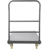 image:imageVEVOR Foldable Push Cart Dolly 660 lbs Capacity Folding Platform Truck with Swivel Wheels Moving Platform Hand Truck Flatbed Cart Space Saving Push Handle for Easy Storage 352 x 234 x 335 in47 x 24 x 32 in