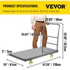 image:imageVEVOR Foldable Push Cart Dolly 660 lbs Capacity Folding Platform Truck with Swivel Wheels Moving Platform Hand Truck Flatbed Cart Space Saving Push Handle for Easy Storage 352 x 234 x 335 in47 x 24 x 32 in