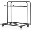 image:imageVEVOR Folding Chair Rack 500 LBS Capacity HeavyDuty Chair Cart for 60 Chairs Metal Chair Storage Dolly Chair Holder with Swivel Casters and Locking Wheels for Party EventHotelMatte Black400 LBS
