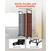 image:imageVEVOR Folding Chair Rack 500 LBS Capacity HeavyDuty Chair Cart for 60 Chairs Metal Chair Storage Dolly Chair Holder with Swivel Casters and Locking Wheels for Party EventHotelMatte Black500 LBS