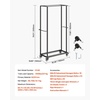 image:imageVEVOR Folding Chair Rack 500 LBS Capacity HeavyDuty Chair Cart for 60 Chairs Metal Chair Storage Dolly Chair Holder with Swivel Casters and Locking Wheels for Party EventHotelMatte Black500 LBS