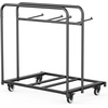 image:imageVEVOR Folding Chair Rack 500 LBS Capacity HeavyDuty Chair Cart for 60 Chairs Metal Chair Storage Dolly Chair Holder with Swivel Casters and Locking Wheels for Party EventHotelMatte Black400 LBS