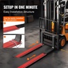 image:imageVEVOR Forklift Extensions 84 Inch Fork Extensions 55 Inch Width Heavy Duty Fork Extensions for Forklifts 1 Pair Forklift Extensions for Truck82 x 45 Inch