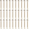 image:imageVEVOR Gable Plate Black PowderCoated Truss Connector Plates 1212 Pitch Gable Bracket 4 mm  016 Steel Truss Nail Plates Decorative Gable Plate with Bolts for Wooden Beam Use1212